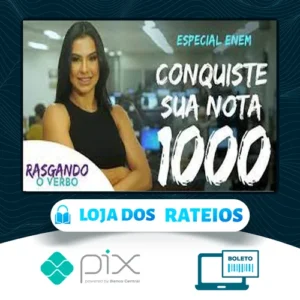 Hackeando o Enem: Redação - Cíntia Chagas