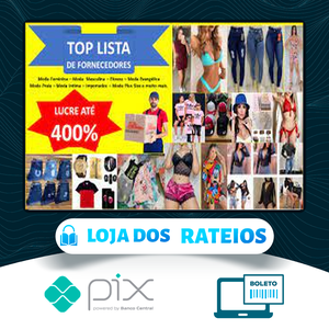 Lista de 400 fornecedores - Fornecedores Top Brasil