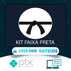 Kit Faixa Preta - Rodrigo Mourão