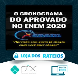 O Cronograma do Aprovado no ENEM - Matheus Borges