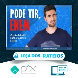 Pode Vir, Enem: O Guia Definitivo para Arrasar no ENEM - Umberto Mannarino
