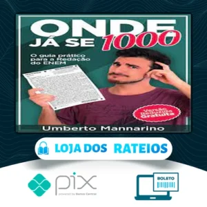 Redação Onde Já Se 1000 - Umberto Mannarino